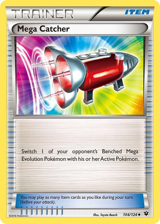 Pokemon Mega Catcher 104/124 Fates Collide