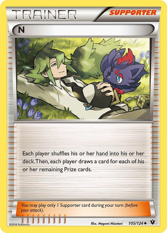 Pokemon N 105/124 Fates Collide