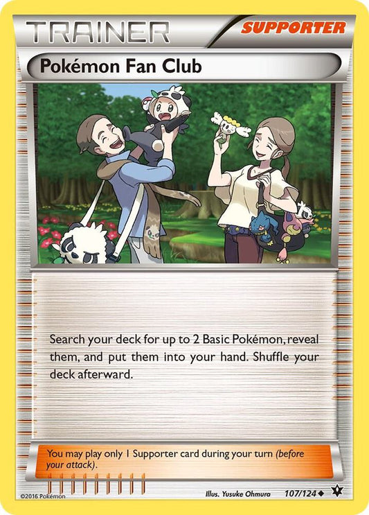Pokemon Pokémon Fan Club 107/124 Fates Collide