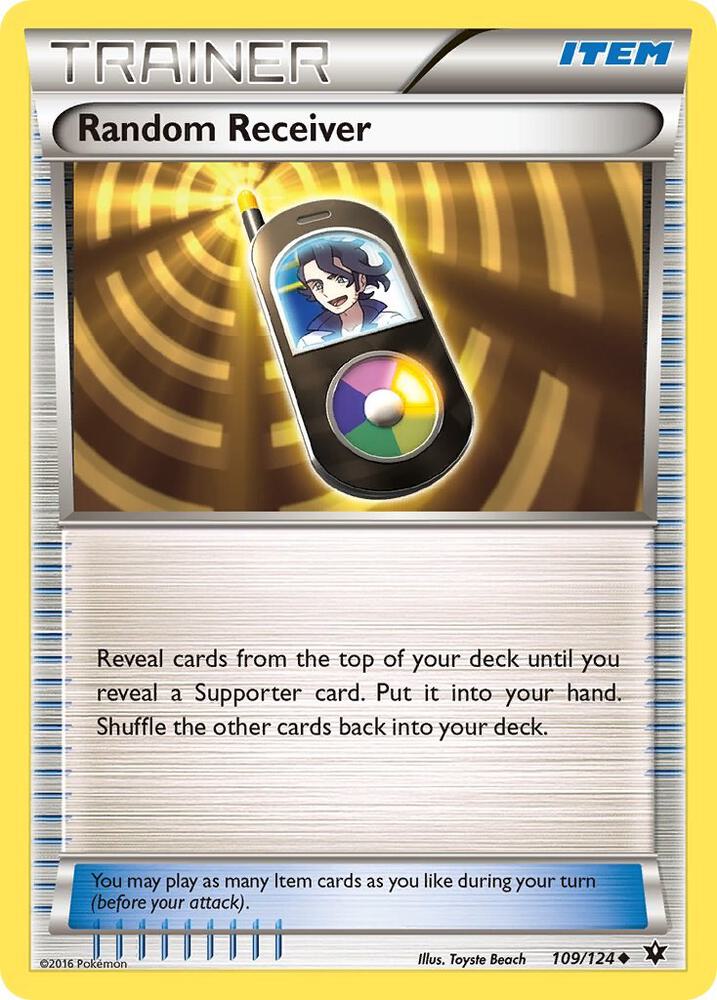 Pokemon Random Receiver 109/124 Fates Collide