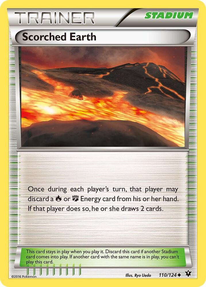 Pokemon Scorched Earth 110/124 Fates Collide