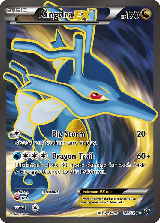 Pokemon Kingdra EX 122/124 Fates Collide