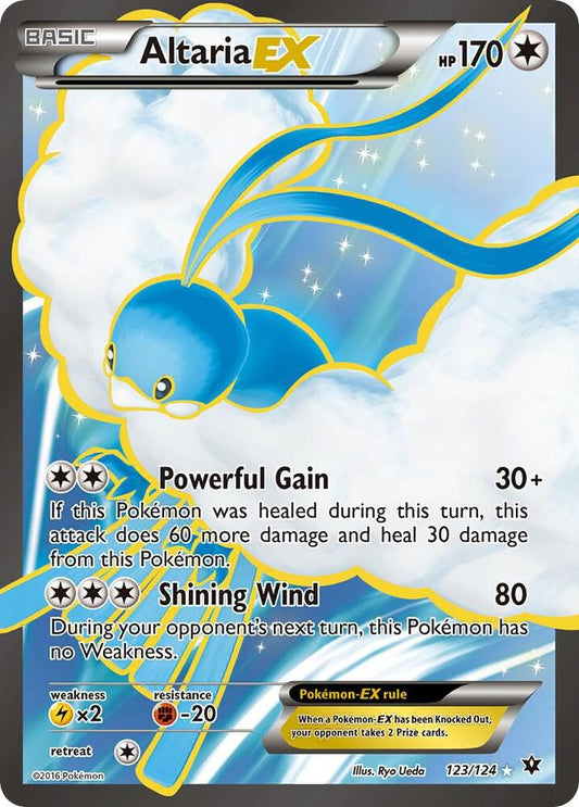 Pokemon Altaria EX 123/124 Fates Collide