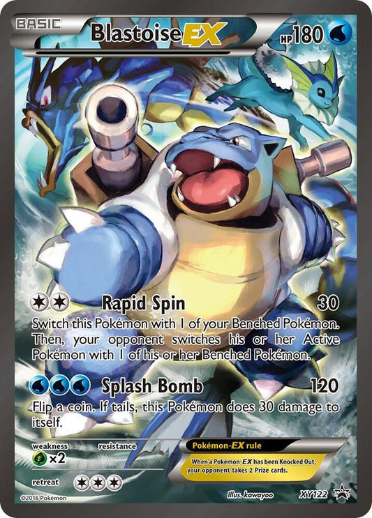 Pokemon Blastoise EX XY122 XY Black Star Promos