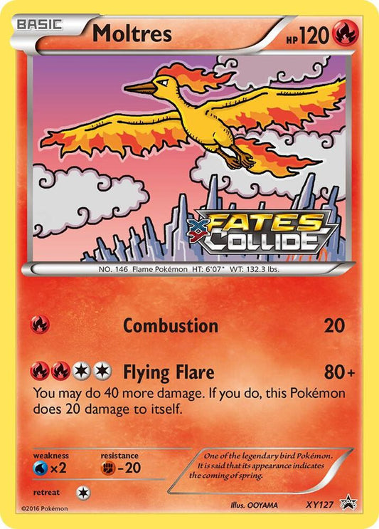 Pokemon Moltres XY127 XY Black Star Promos