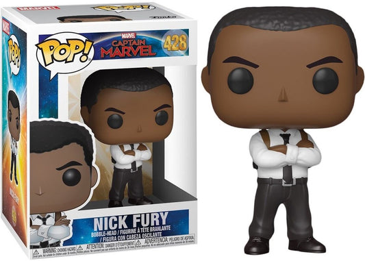 Funko Pop! Movies Marvel Captian Marvel Nick Fury #428