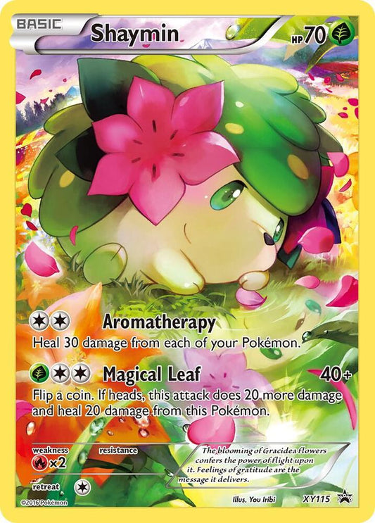 Pokemon Shaymin XY115 XY Black Star Promos