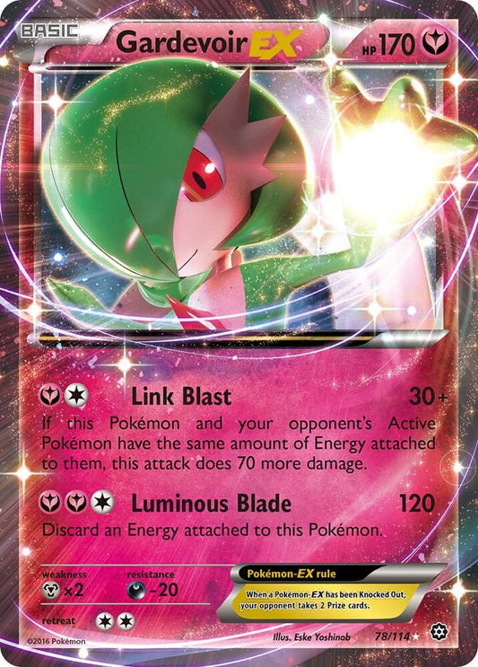 Pokemon Gardevoir EX 78/114 Steam Siege