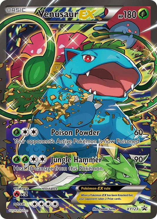 Pokemon Venusaur EX XY123 XY Black Star Promos