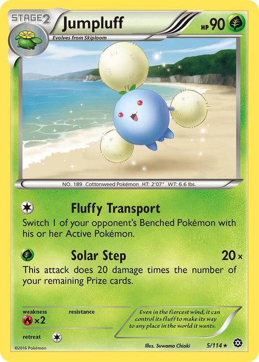 Pokemon Jumpluff 5/114 Steam Siege