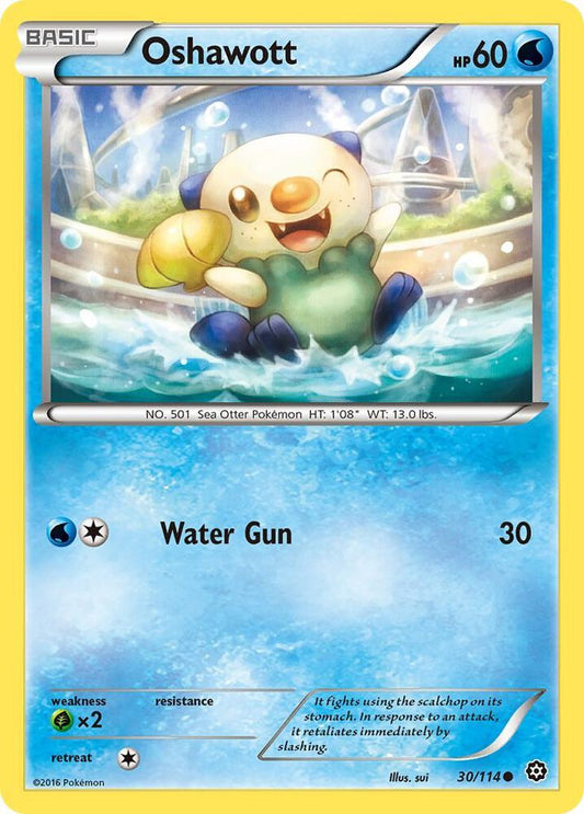 Pokemon Oshawott 30/114 Steam Siege