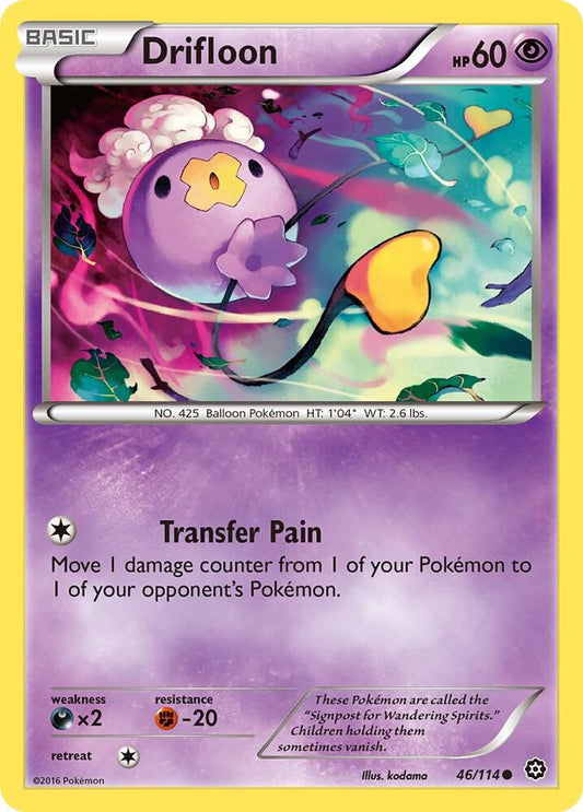 Pokemon Drifloon 46/114 Steam Siege