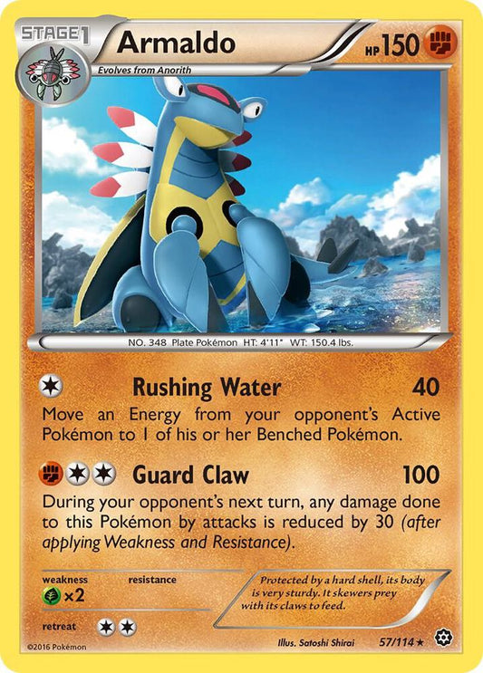 Pokemon Armaldo 57/114 Steam Siege