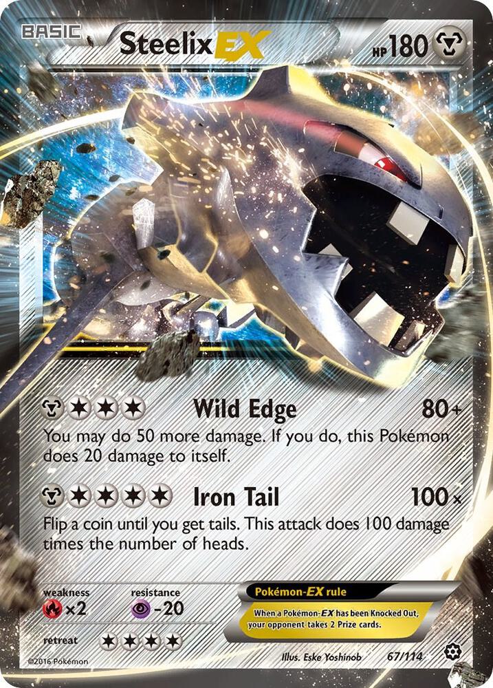 Pokemon Steelix EX 67/114 Steam Siege