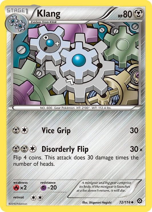 Pokemon Klang 72/114 Steam Siege