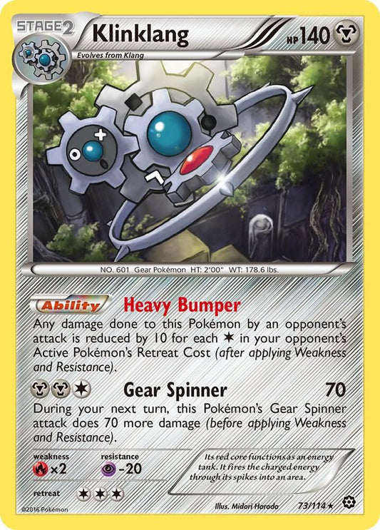 Pokemon Klinklang 73/114 Steam Siege