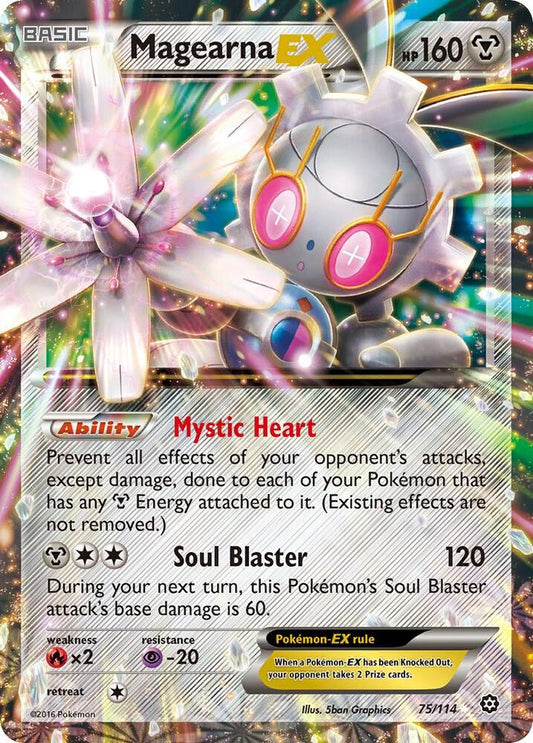Pokemon Magearna EX 75/114 Steam Siege