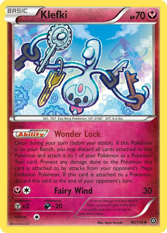Pokemon Klefki 80/114 Steam Siege