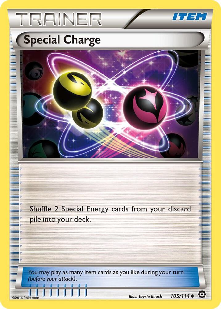 Pokemon Special Charge 105/114 Steam Siege