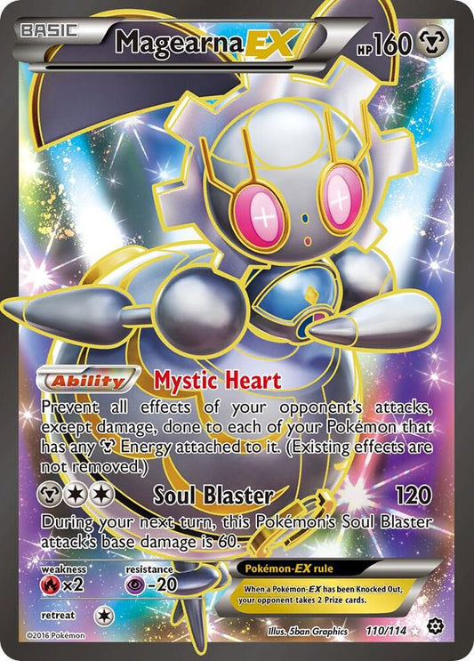 Pokemon Magearna EX 110/114 Steam Siege