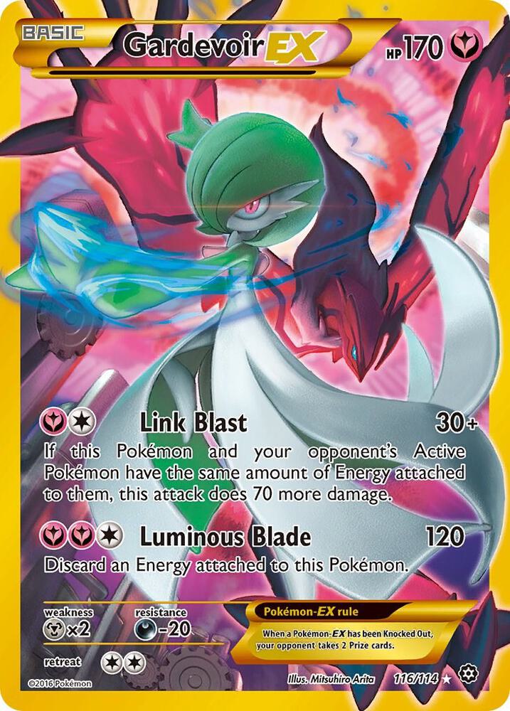 Pokemon Gardevoir EX 116/114 Steam Siege