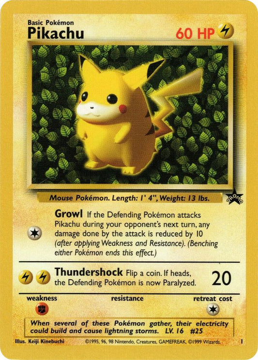 Pokemon Pikachu #1 WOTC Promo