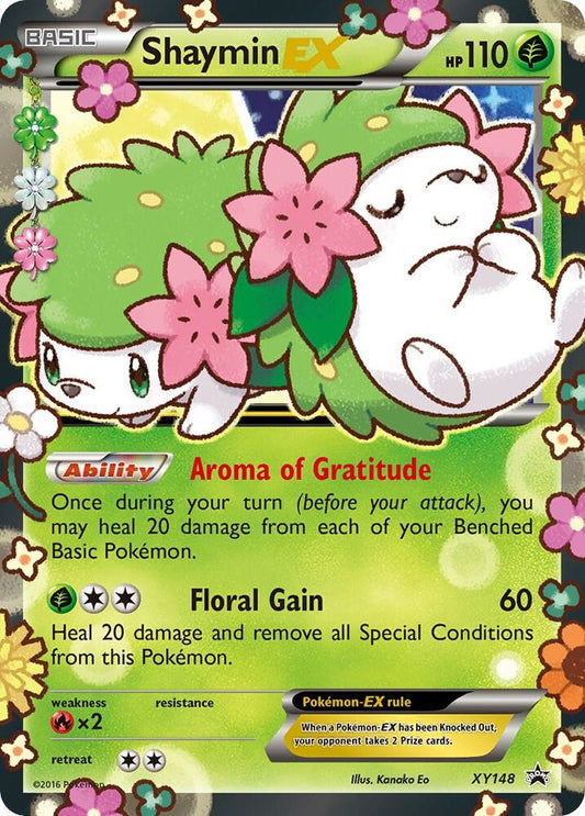 Pokemon Shaymin EX XY148 XY Black Star Promos