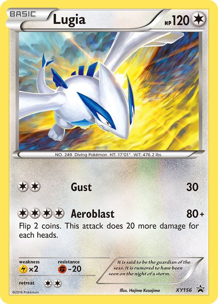 Pokemon Lugia XY156 XY Black Star Promos