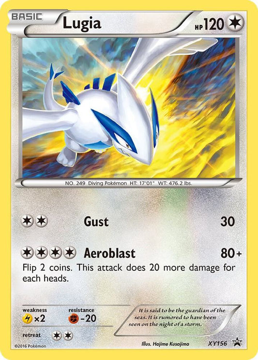 Pokemon Lugia XY156 XY Black Star Promos