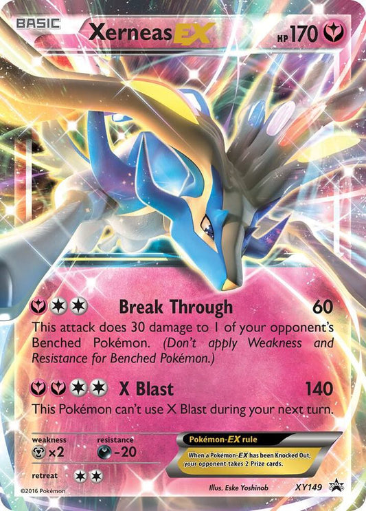 Pokemon Xerneas EX XY149 XY Black Star Promos