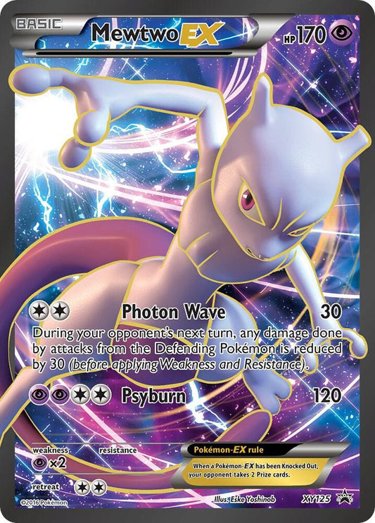 Pokemon Mewtwo EX XY125 XY Black Star Promos