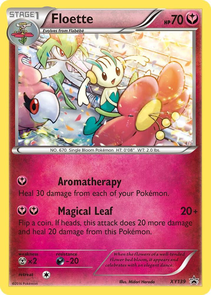 Pokemon Floette XY139 XY Black Star Promos
