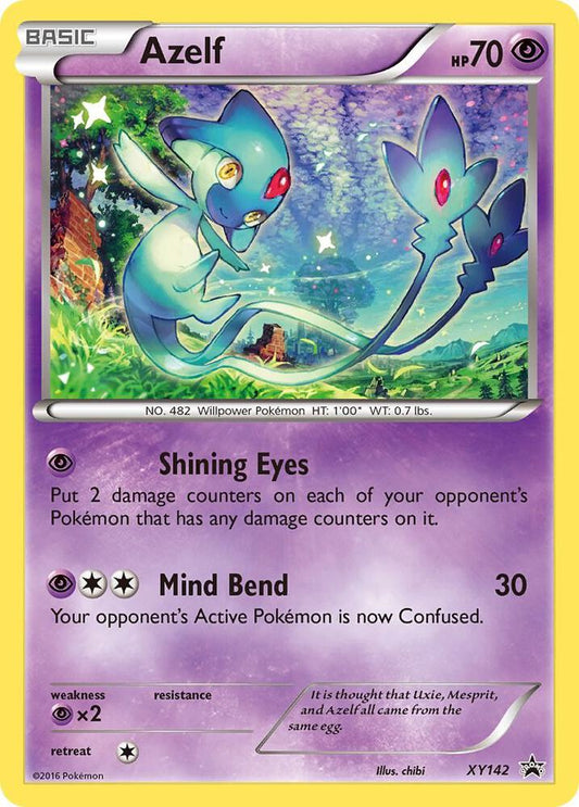 Pokemon Azelf XY142 XY Black Star Promos