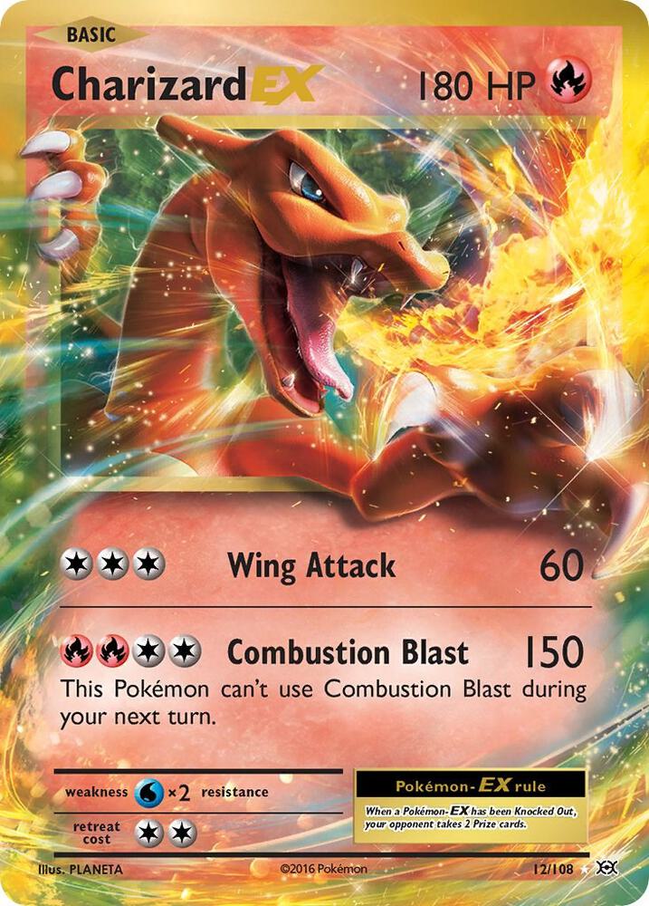 Pokemon Charizard EX 12/108 Evolutions