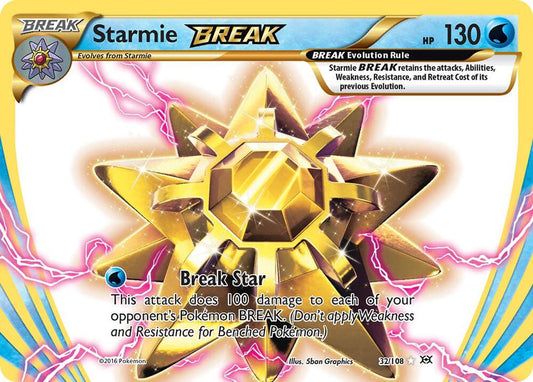 Pokemon Starmie BREAK 32/108 Evolutions