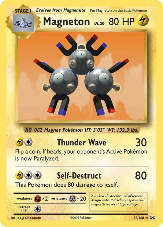 Pokemon Magneton 38/108 Evolutions