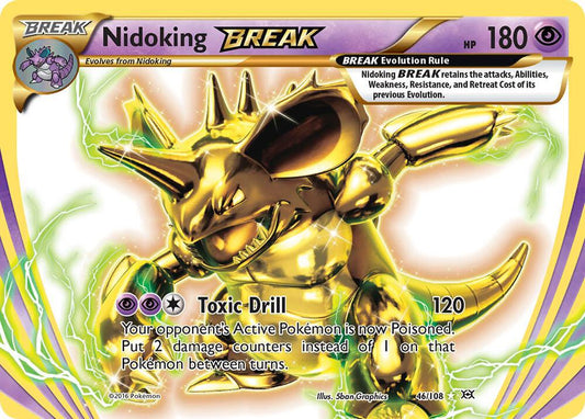Pokemon Nidoking BREAK 46/108 Evolutions