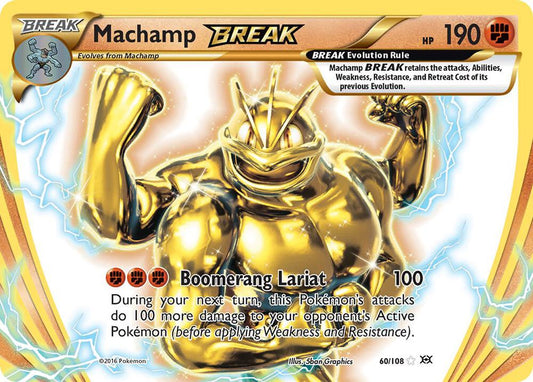 Pokemon Machamp BREAK 60/108 Evolutions