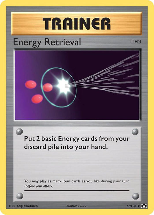 Pokemon Energy Retrieval 77/108 Evolutions