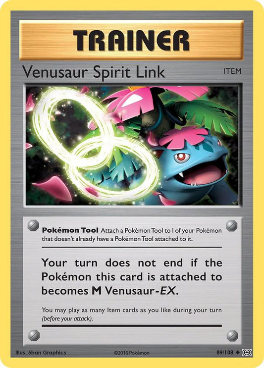 Pokemon Venusaur Spirit Link 89/108 Evolutions