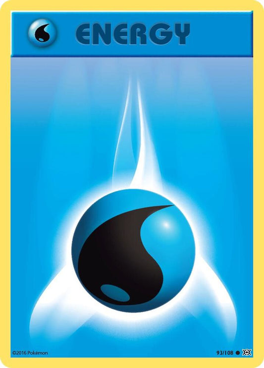 Pokemon Water Energy 93/108 Evolutions