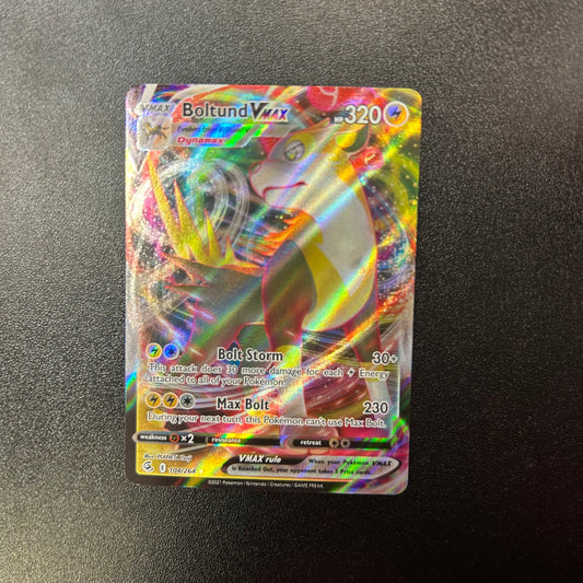 Pokemon TCG Boltund VMAX Full Art 104/264