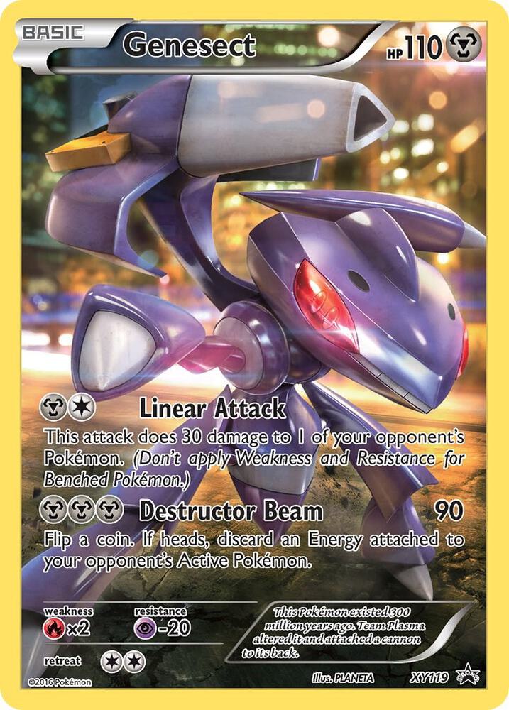Pokemon Genesect XY119 XY Black Star Promos