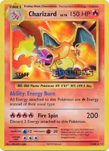 Charizard 11/108 XY Black Star Promos