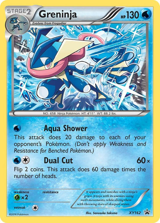 Pokemon Greninja XY162 XY Black Star Promos