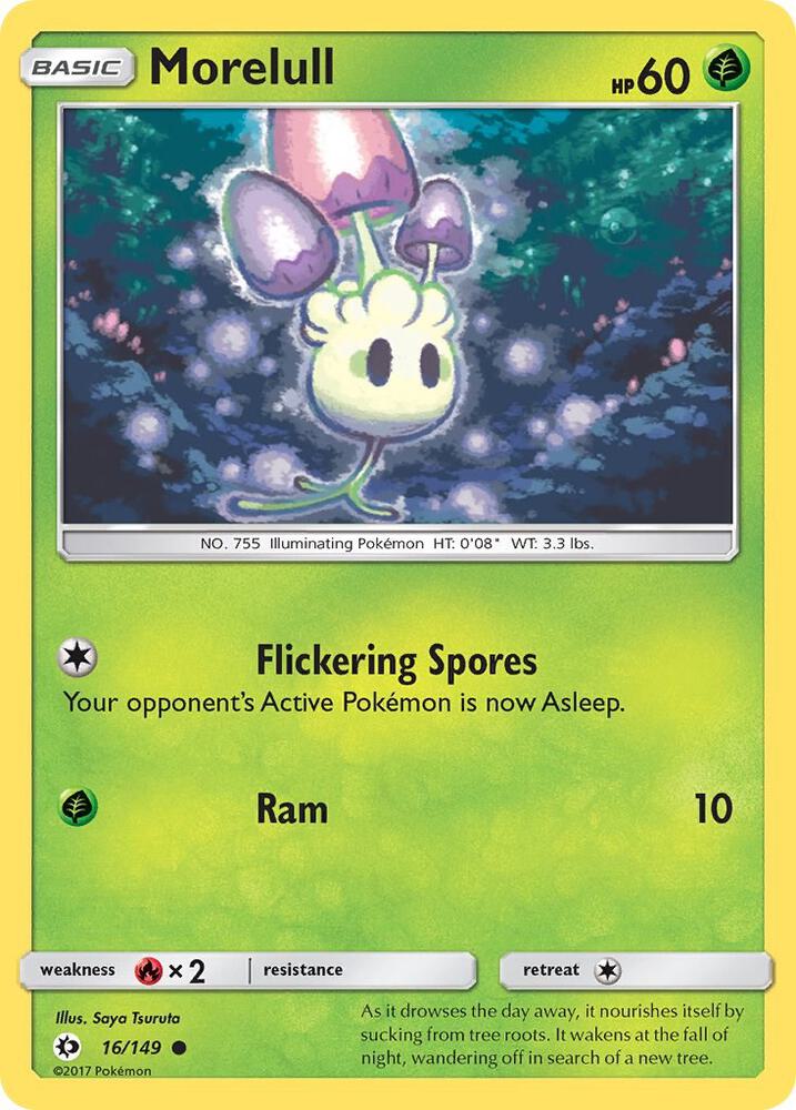 Pokemon  Morelull  16/149  Sun & Moon
