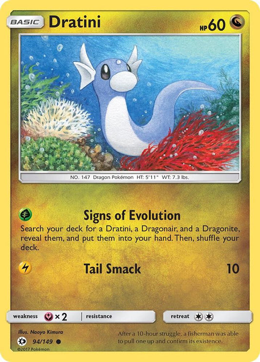 Pokemon Dratini  94/149  Sun & Moon