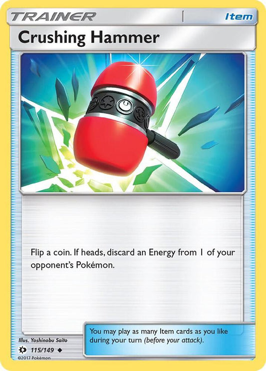 Pokemon Crushing Hammer  115/149  Sun & Moon