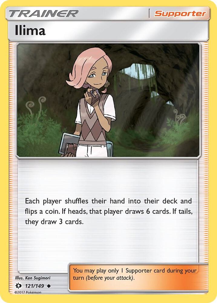 Pokemon  Ilima  121/149  Sun & Moon