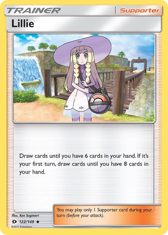 Pokemon  Lillie  122/149  Sun & Moon
